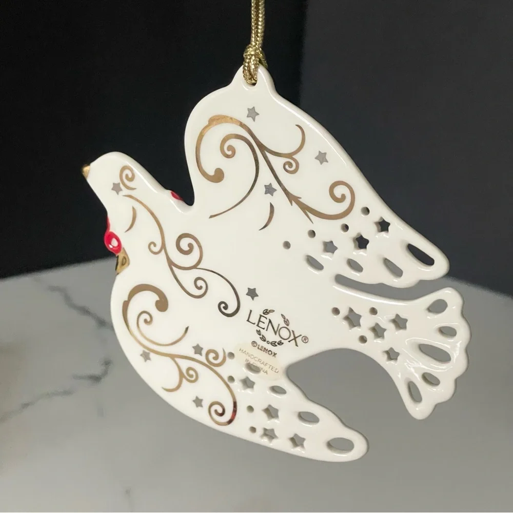 Joyous Dove Ornament by Lenox